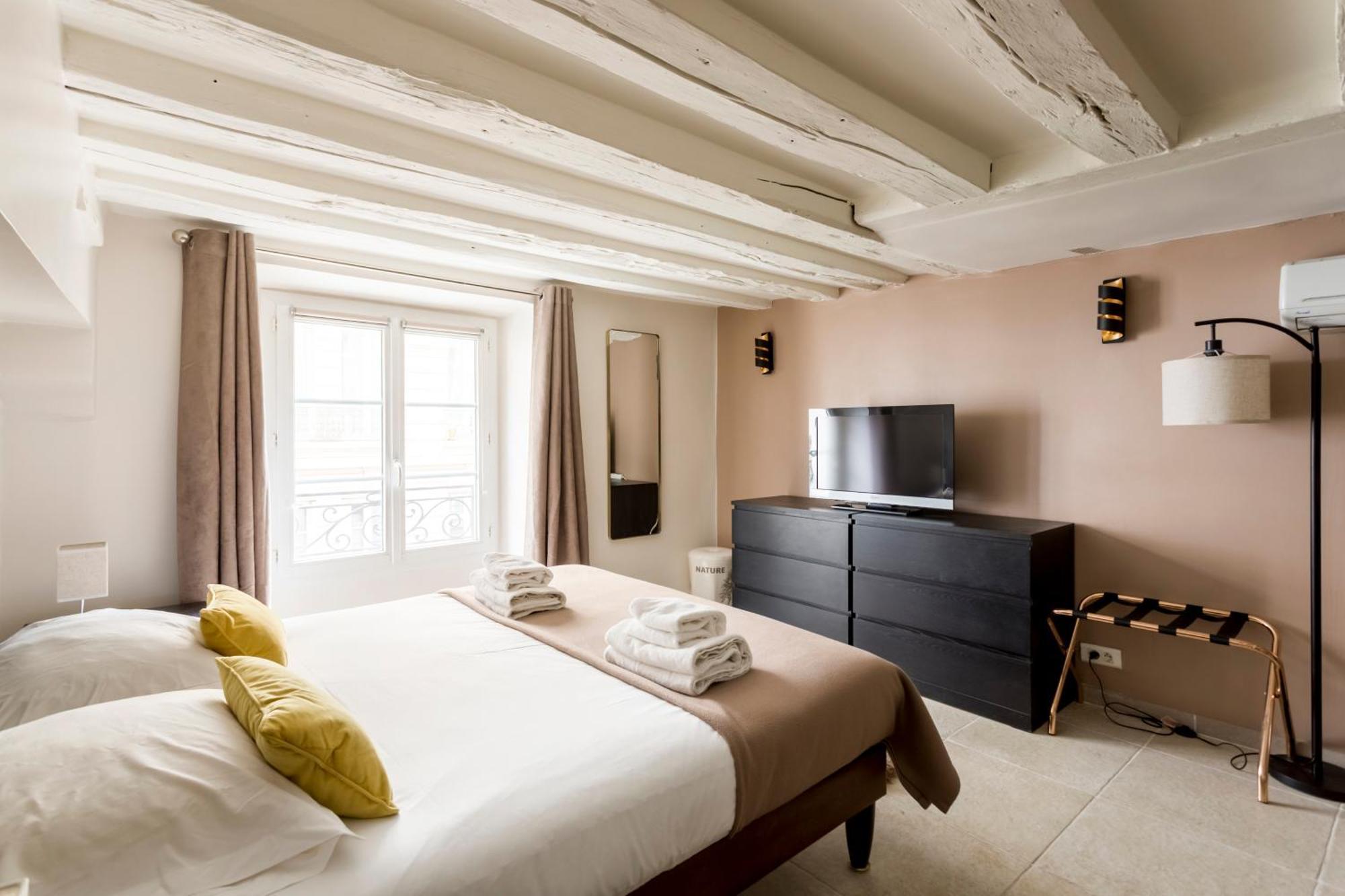 Ferienwohnung Rivoli Vieille Du Temple With Ac Paris Exterior foto